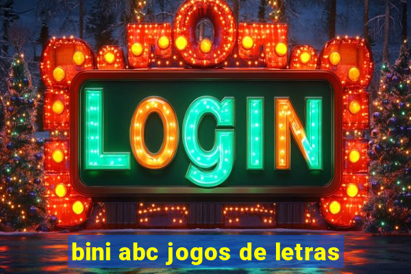 bini abc jogos de letras